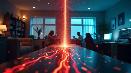 Représentation visuelle de la convergence entre la sécurité personnelle et professionnelle