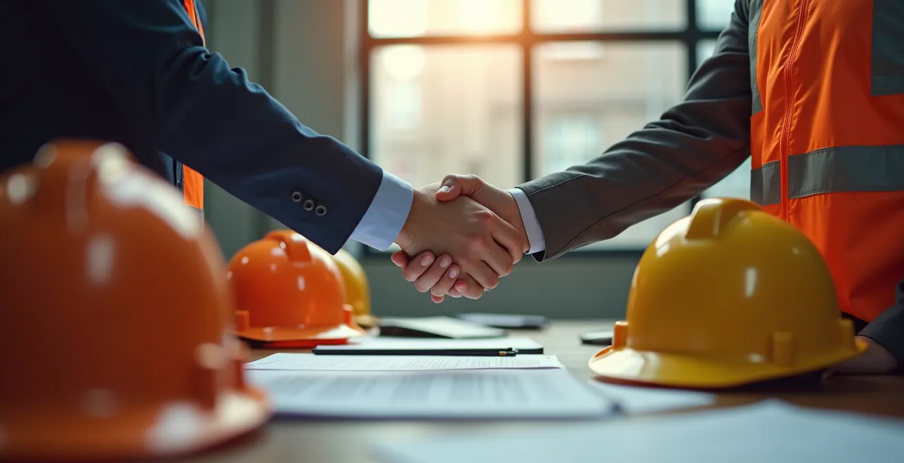 Représentation visuelle de la délégation de pouvoirs en sécurité