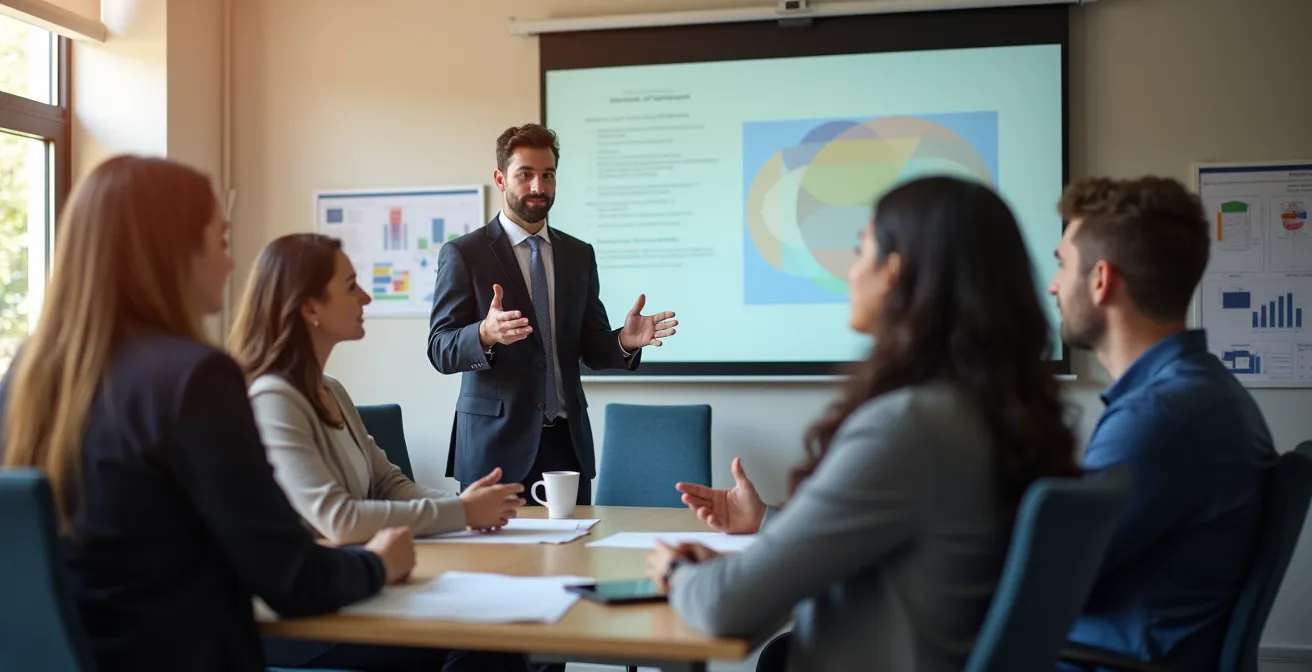 Formation du personnel de vente aux techniques de prévention avec un agent de sécurité