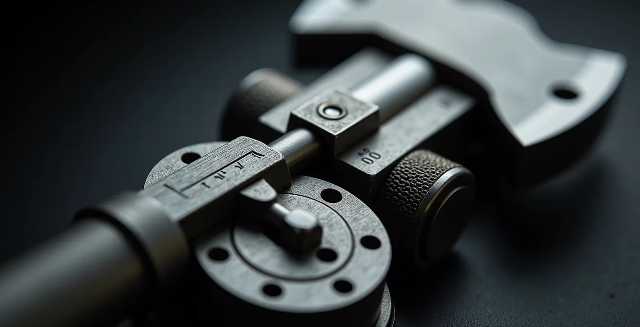 Mécanisme de verrouillage sophistiqué d'une boîte à clés haute sécurité